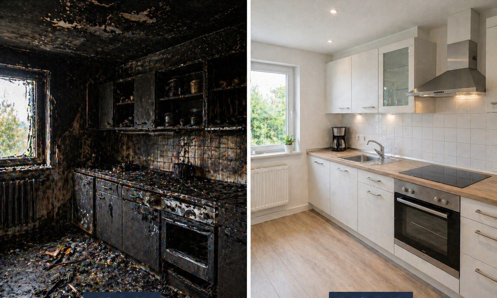 Brandschaden nach der Sanierung